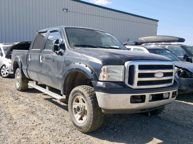 1FTWW31P15EC95500 - 2005 FORD F350 SRW S BLACK photo 1