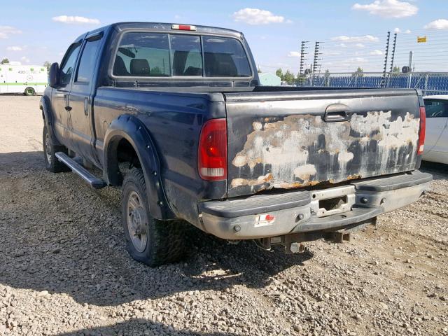 1FTWW31P15EC95500 - 2005 FORD F350 SRW S BLACK photo 3