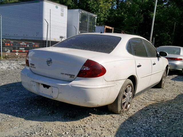 2G4WC582171207155 - 2007 BUICK LACROSSE C WHITE photo 4