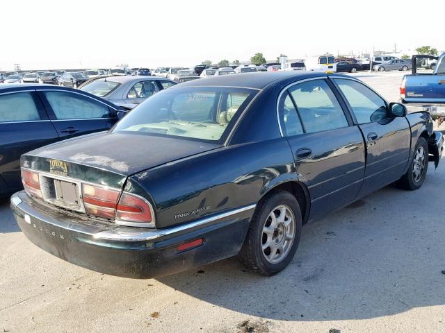 1G4CW54K714175016 - 2001 BUICK PARK AVENU GREEN photo 4