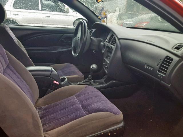2G1WW12E439284923 - 2003 CHEVROLET MONTE CARL წითელი ფოტო 5