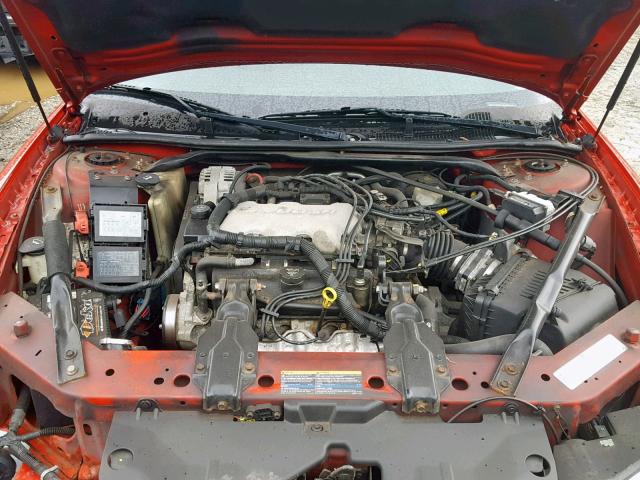 2G1WW12E439284923 - 2003 CHEVROLET MONTE CARL წითელი ფოტო 7
