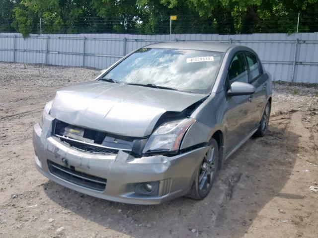 3N1BB6AP3BL681071 - 2011 NISSAN SENTRA SE- GRAY photo 2