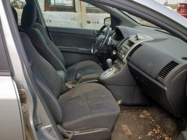 3N1BB6AP3BL681071 - 2011 NISSAN SENTRA SE- GRAY photo 5