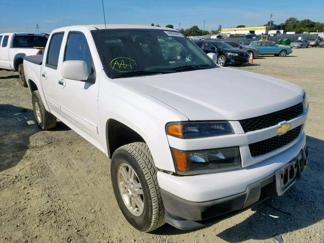 1GCHTCFEXC8131568 - 2012 CHEVROLET COLORADO L WHITE photo 1