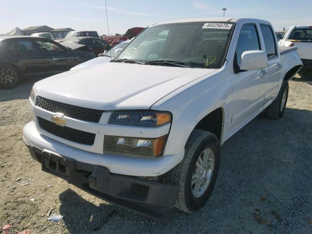 1GCHTCFEXC8131568 - 2012 CHEVROLET COLORADO L WHITE photo 2