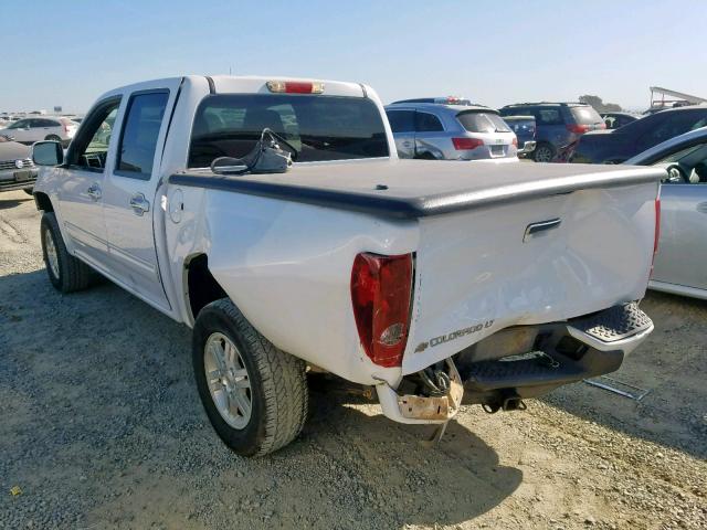 1GCHTCFEXC8131568 - 2012 CHEVROLET COLORADO L WHITE photo 3