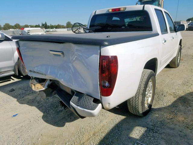 1GCHTCFEXC8131568 - 2012 CHEVROLET COLORADO L WHITE photo 4