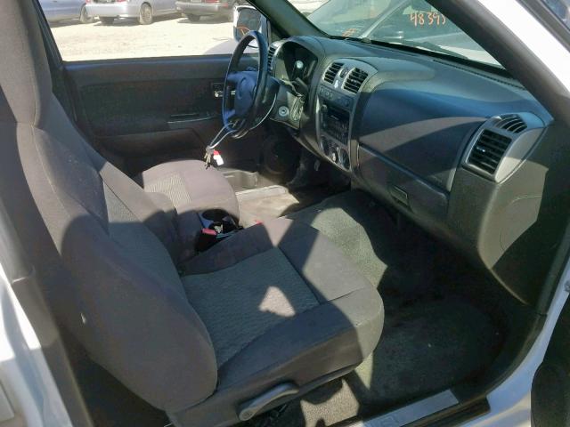 1GCHTCFEXC8131568 - 2012 CHEVROLET COLORADO L WHITE photo 5