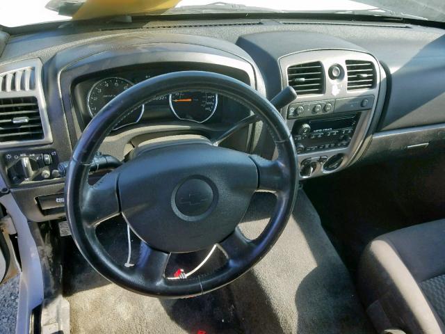 1GCHTCFEXC8131568 - 2012 CHEVROLET COLORADO L WHITE photo 9