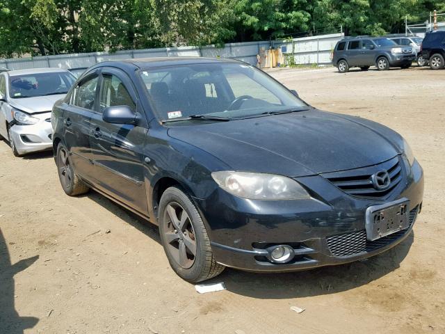 JM1BK323551236897 - 2005 MAZDA 3 S BLACK photo 1