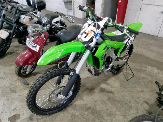 JKBKXTAC5KA020259 - 2019 KAWASAKI KX252 A GREEN photo 2