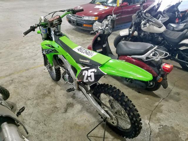 JKBKXTAC5KA020259 - 2019 KAWASAKI KX252 A GREEN photo 3