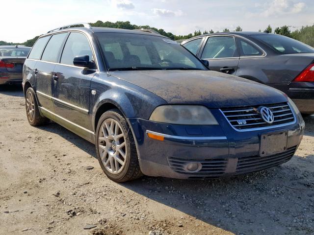 WVWZK63B04E016595 - 2004 VOLKSWAGEN PASSAT W8 BLUE photo 1