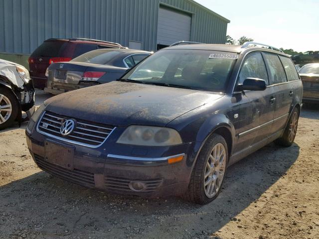 WVWZK63B04E016595 - 2004 VOLKSWAGEN PASSAT W8 BLUE photo 2