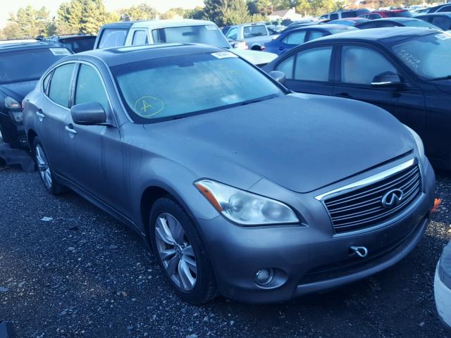 JN1BY1AR7BM373605 - 2011 INFINITI M37 X GRAY photo 1