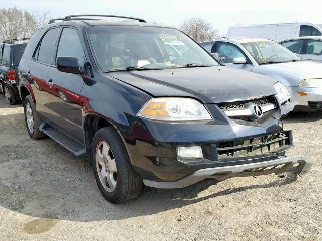 2HNYD18994H550504 - 2004 ACURA MDX TOURIN BLACK photo 1