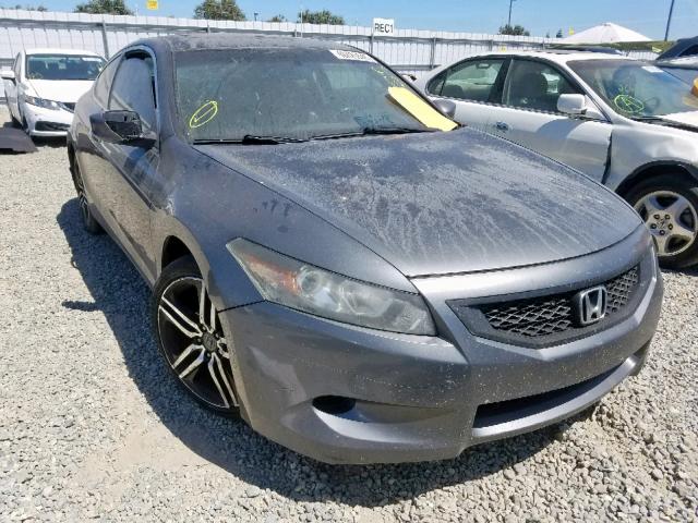 1HGCS11889A016943 - 2009 HONDA ACCORD EXL GRAY photo 1