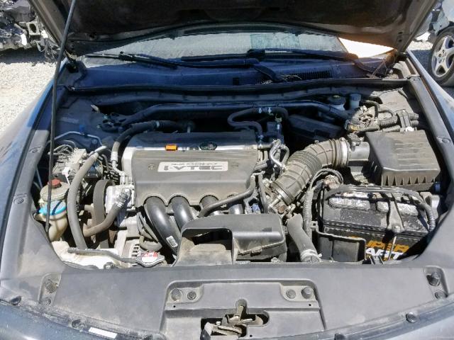 1HGCS11889A016943 - 2009 HONDA ACCORD EXL GRAY photo 7