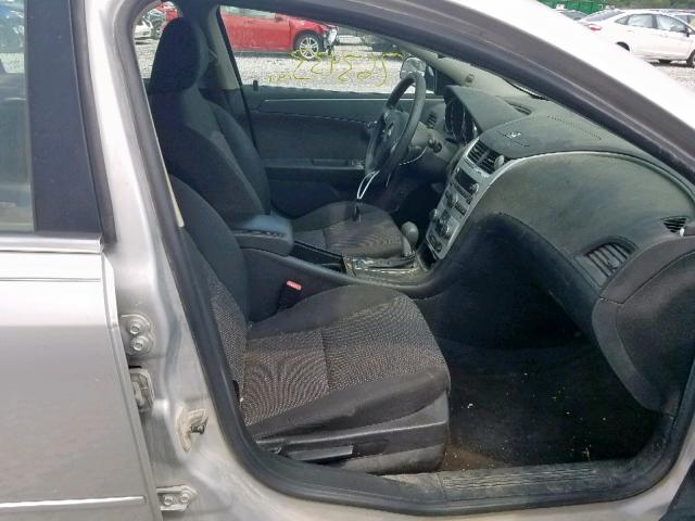 1G1ZC5EB0AF116375 - 2010 CHEVROLET MALIBU 1LT 银色 照片 5