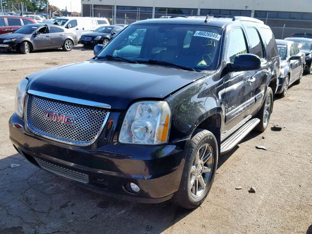 1GKFK63827J133067 - 2007 GMC YUKON DENA BLACK photo 2