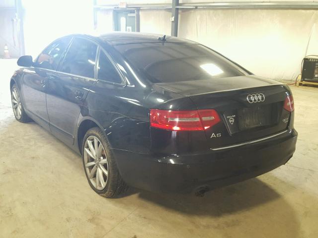 WAUWG74F99N013212 - 2009 AUDI A6 QUATTRO BLACK photo 3