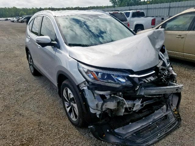 5J6RM3H98GL004820 - 2016 HONDA CR-V TOURI SILVER photo 1