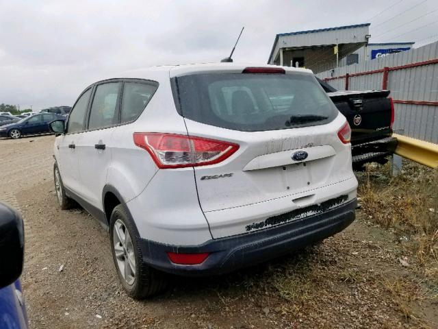 1FMCU0F71EUC21625 - 2014 FORD ESCAPE S WHITE photo 3