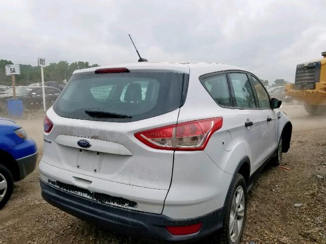 1FMCU0F71EUC21625 - 2014 FORD ESCAPE S WHITE photo 4