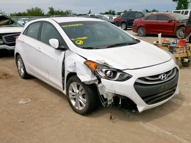 KMHD35LH1EU178289 - 2014 HYUNDAI ELANTRA GT WHITE photo 1