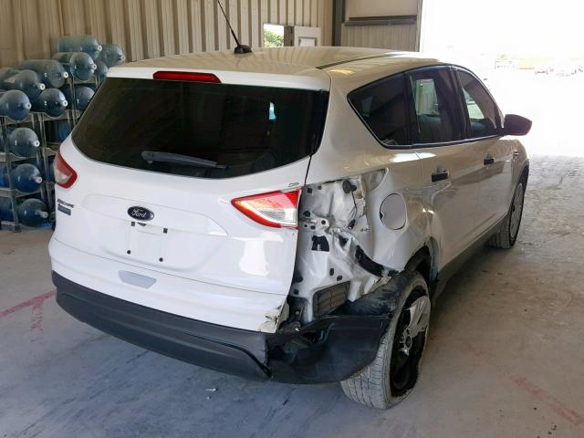 1FMCU0F79EUD79999 - 2014 FORD ESCAPE S WHITE photo 4