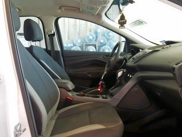 1FMCU0F79EUD79999 - 2014 FORD ESCAPE S WHITE photo 5