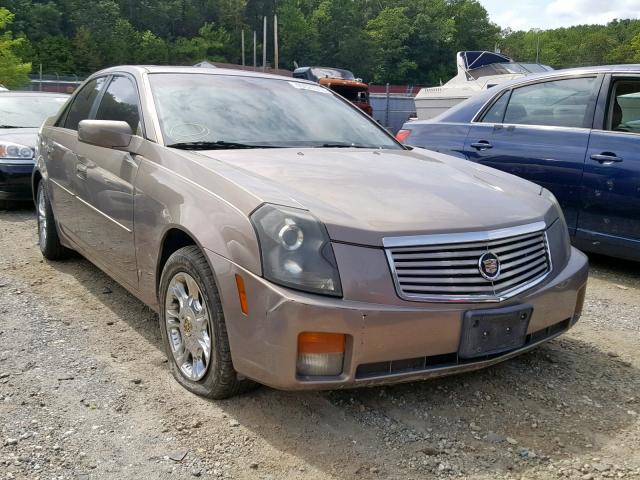 1G6DP577760137686 - 2006 CADILLAC CTS HI FEA GOLD photo 1