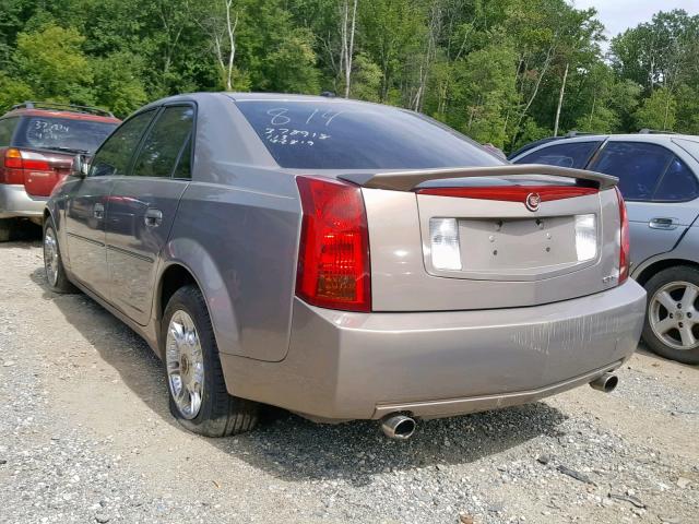 1G6DP577760137686 - 2006 CADILLAC CTS HI FEA GOLD photo 3