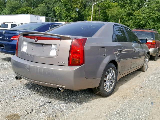 1G6DP577760137686 - 2006 CADILLAC CTS HI FEA GOLD photo 4