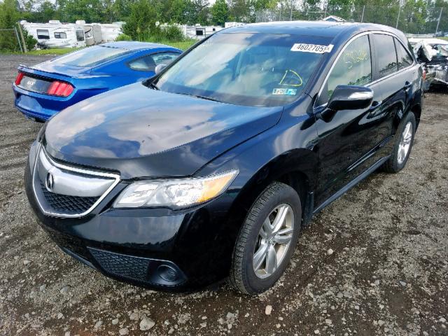 5J8TB4H39DL023960 - 2013 ACURA RDX BLACK photo 2