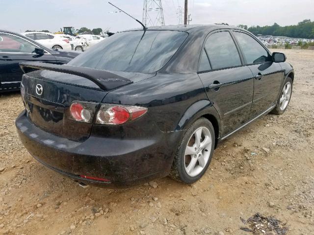 1YVHP80C085M00401 - 2008 MAZDA 6 I BLACK photo 4