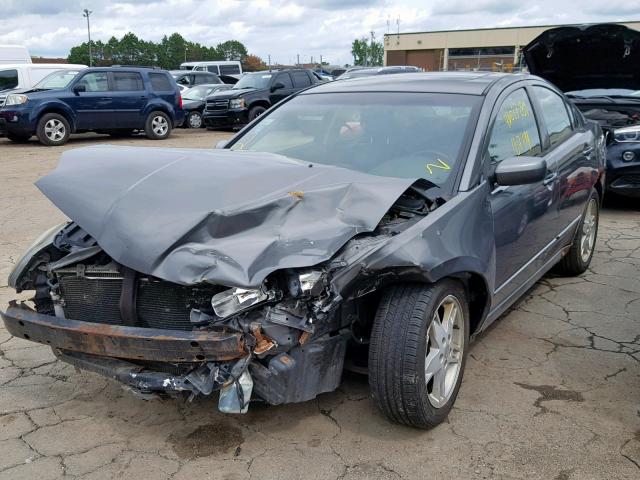 4A3AB76S65E027226 - 2005 MITSUBISHI GALANT GTS GRAY photo 2