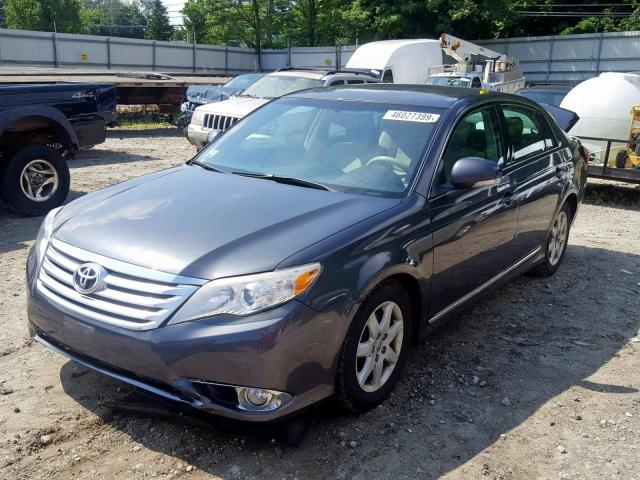 4T1BK3DB8BU371835 - 2011 TOYOTA AVALON BAS GRAY photo 2