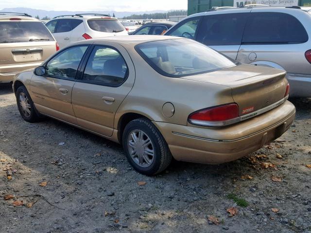 1C3EJ56HXTN317082 - 1996 CHRYSLER CIRRUS LX GOLD photo 3