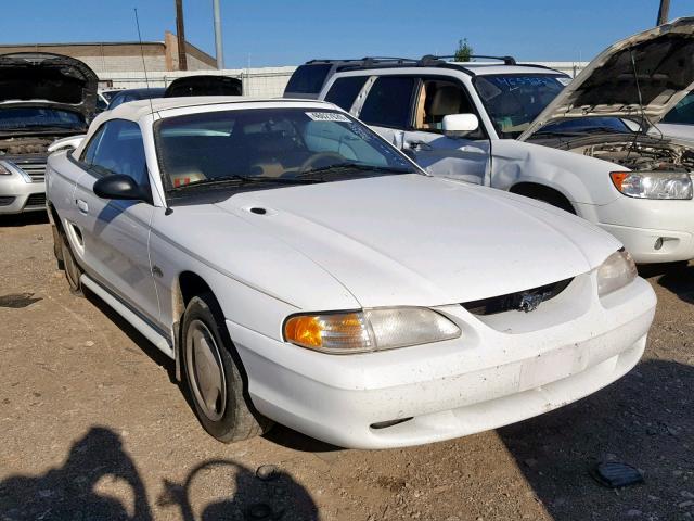 1FALP45X1VF180511 - 1997 FORD MUSTANG GT WHITE photo 1