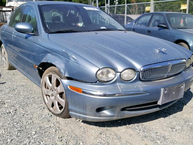 SAJEA51C44WE06637 - 2004 JAGUAR X-TYPE 3.0 BLUE photo 9