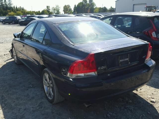 YV1RS592762507391 - 2006 VOLVO S60 2.5T BLUE photo 3