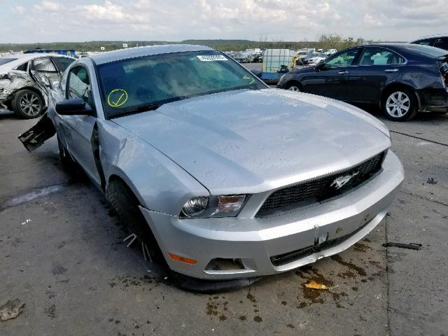 1ZVBP8AM3C5287536 - 2012 FORD MUSTANG SILVER photo 1