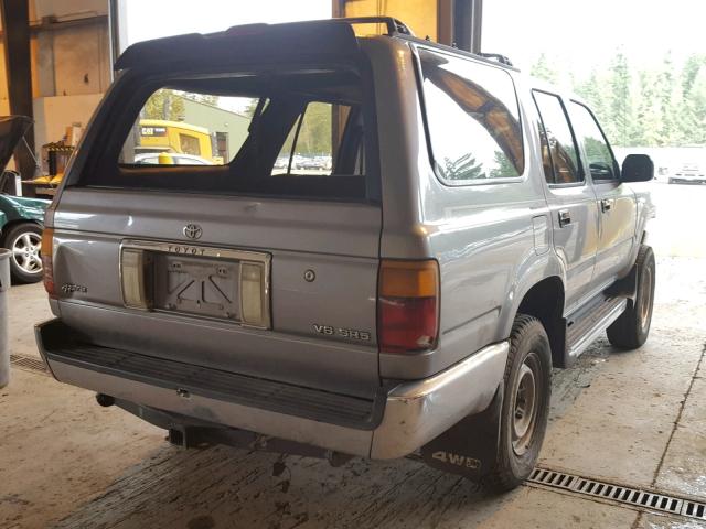 JT3VN39W5S8078248 - 1995 TOYOTA 4RUNNER VN SILVER photo 4