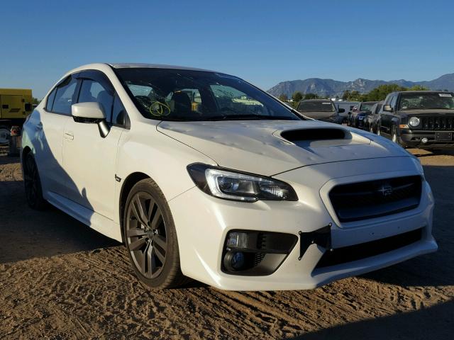 JF1VA1J63H9819772 - 2017 SUBARU WRX LIMITE WHITE photo 1