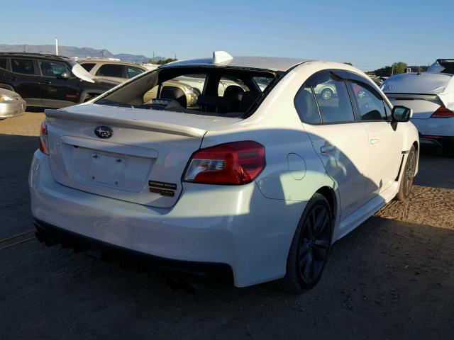 JF1VA1J63H9819772 - 2017 SUBARU WRX LIMITE WHITE photo 4