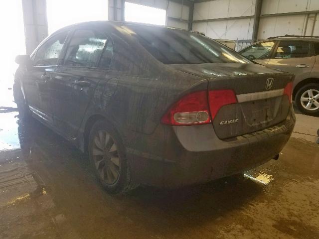 19XFA1F92AE064035 - 2010 HONDA CIVIC EXL 灰色 照片 3