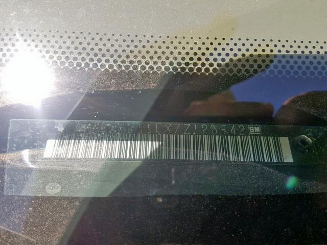 1G8AJ55F87Z123542 - 2007 SATURN ION LEVEL BURGUNDY photo 10