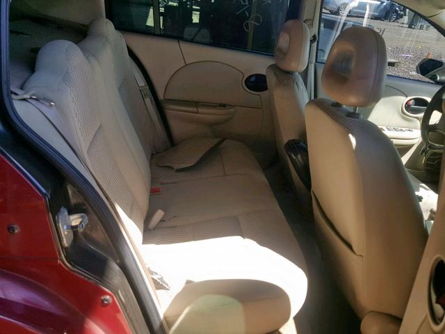 1G8AJ55F87Z123542 - 2007 SATURN ION LEVEL BURGUNDY photo 6